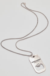 Transient Bottle Opener Necklace Silver